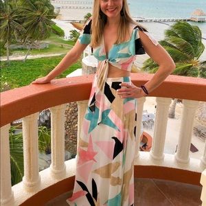 Lulu’s Daydreaming Two Piece Maxi Dress
